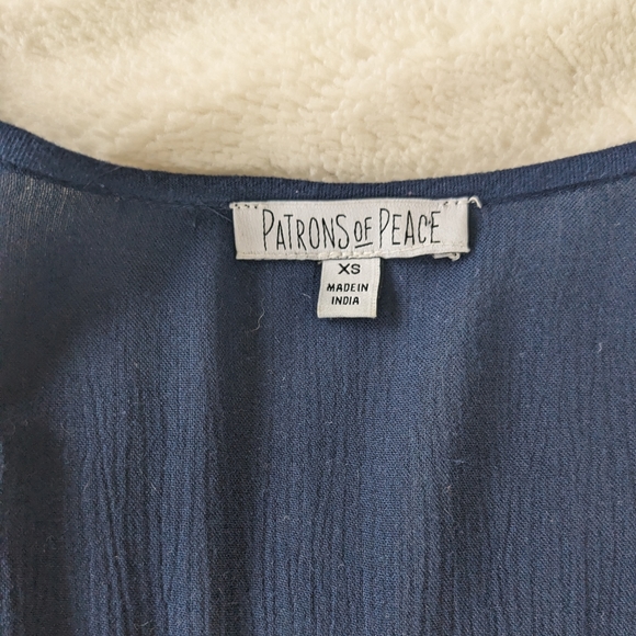 Patrons of Peace Navy Blue Tunic Size XS - Picture 8 of 8